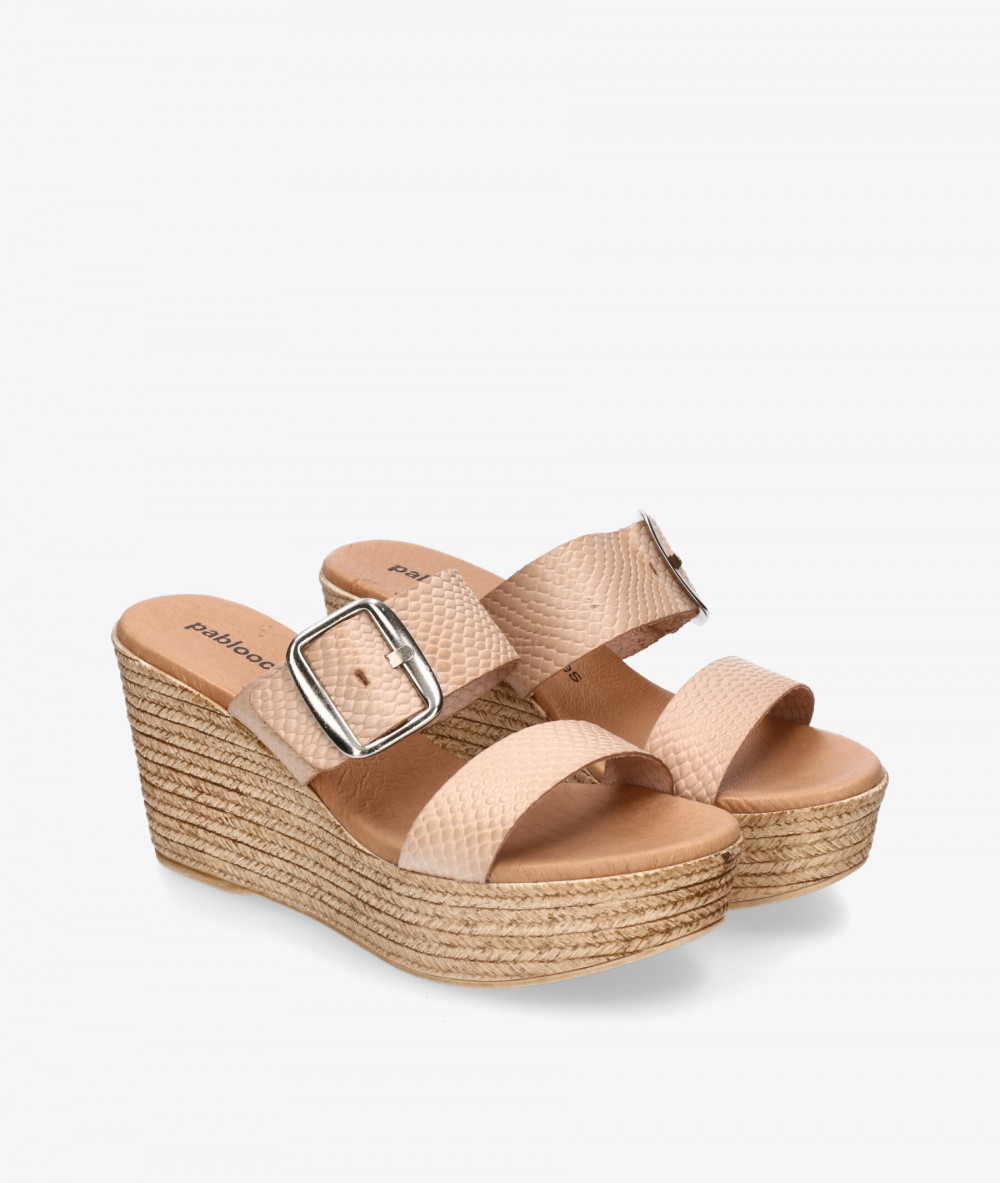 Sandalias pabloochoa.shoes 1523 en beige Sandalias pabloochoa.shoes 1523 en beige