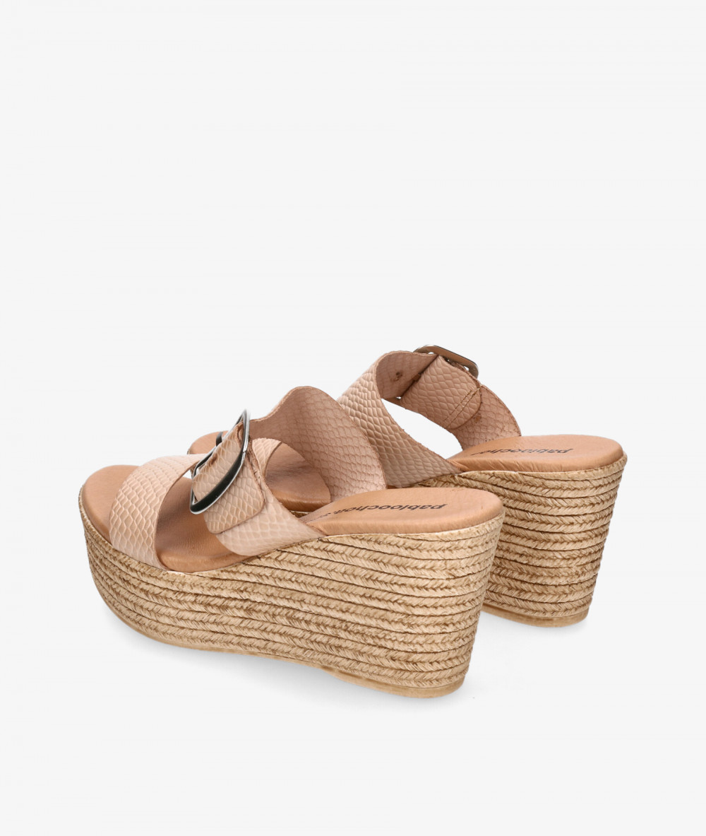 Sandalias pabloochoa.shoes 1523 en beige Sandalias pabloochoa.shoes 1523 en beige