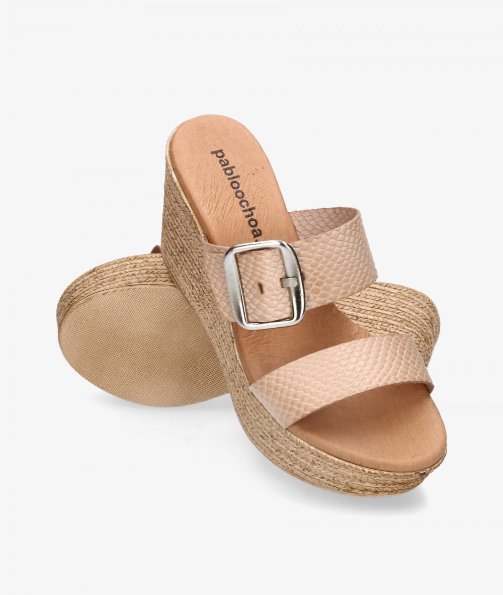 Sandalias pabloochoa.shoes 1523 en beige Sandalias pabloochoa.shoes 1523 en beige