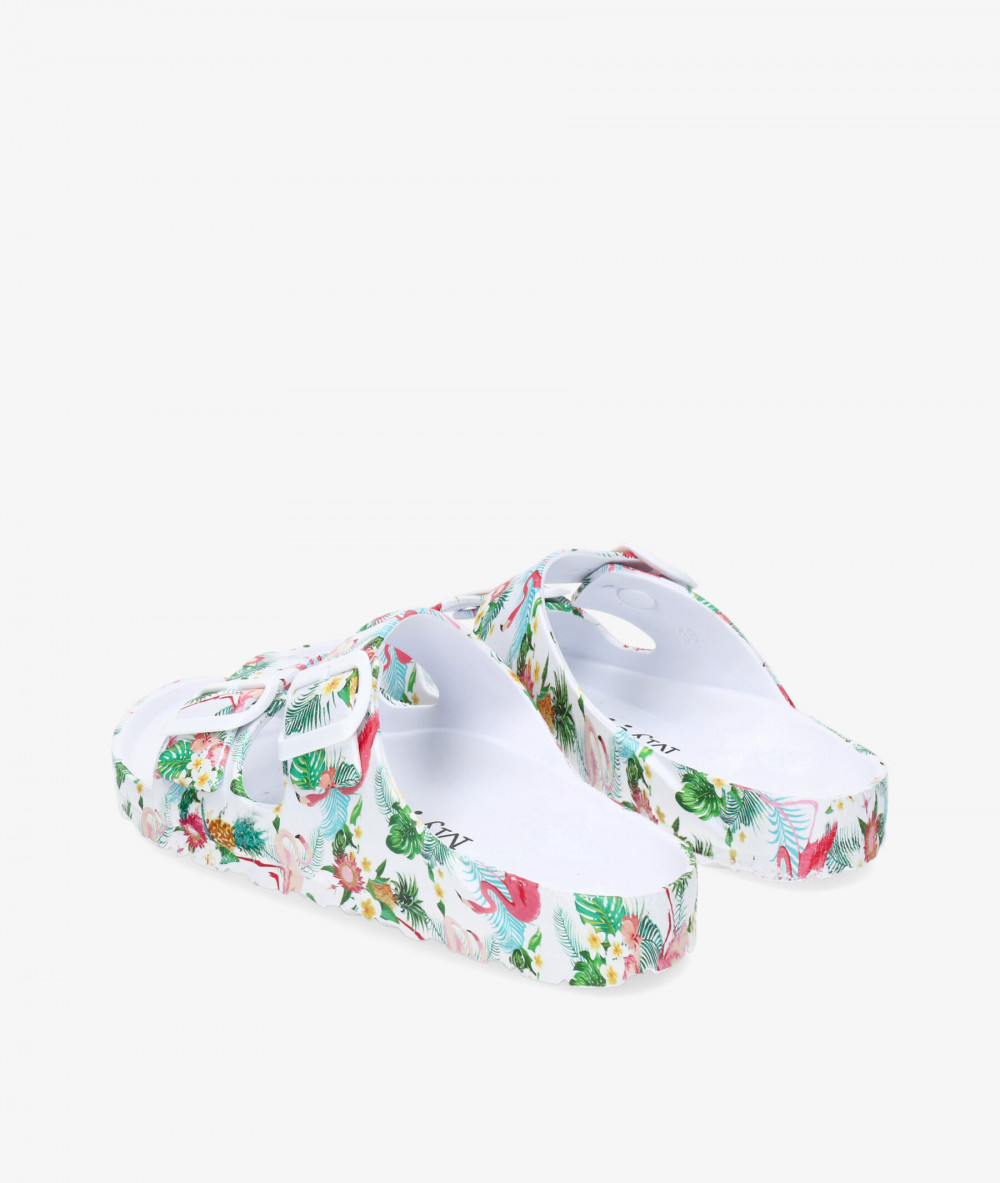 Chanclas Myers M2 en blanco Chanclas Myers M2 en blanco