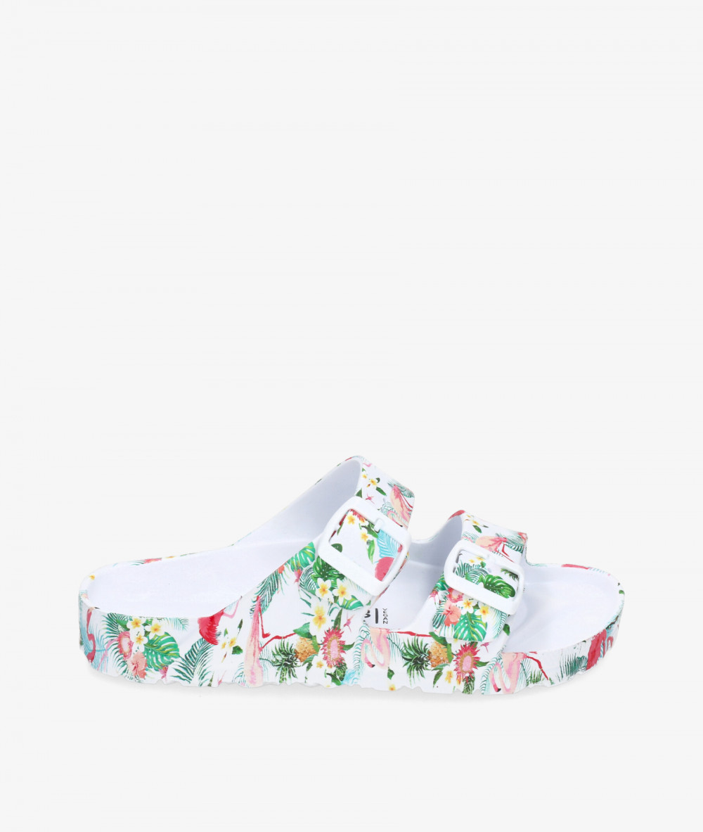 Chanclas Myers M2 en blanco Chanclas Myers M2 en blanco