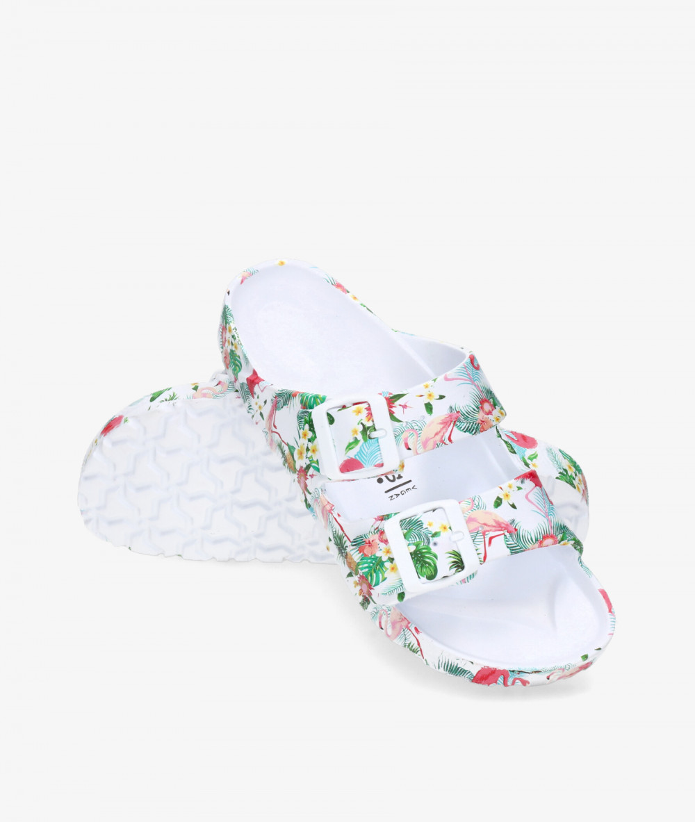Chanclas Myers M2 en blanco Chanclas Myers M2 en blanco