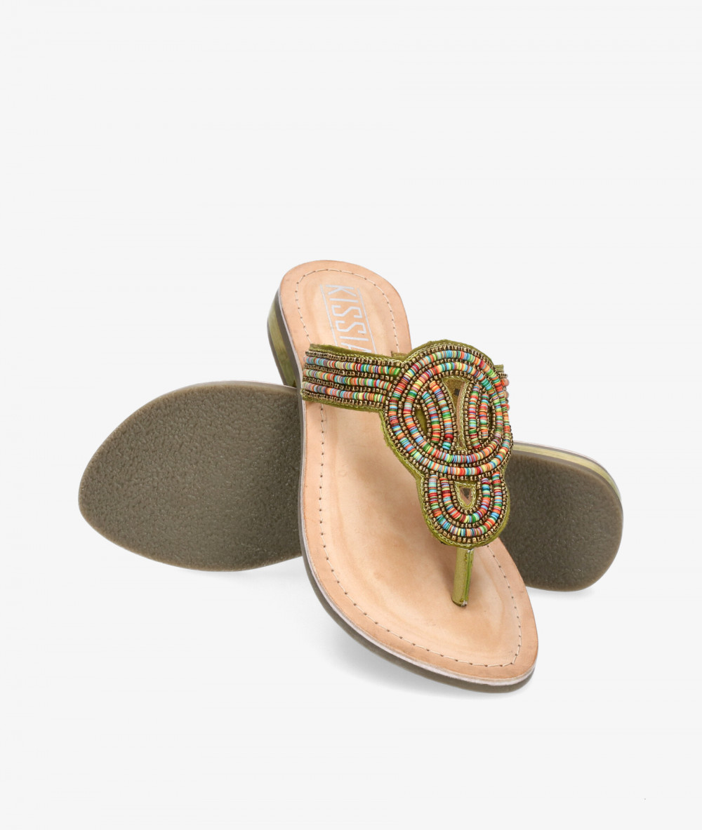 Sandalias Kissia  CHENAI KG 9018 en caki