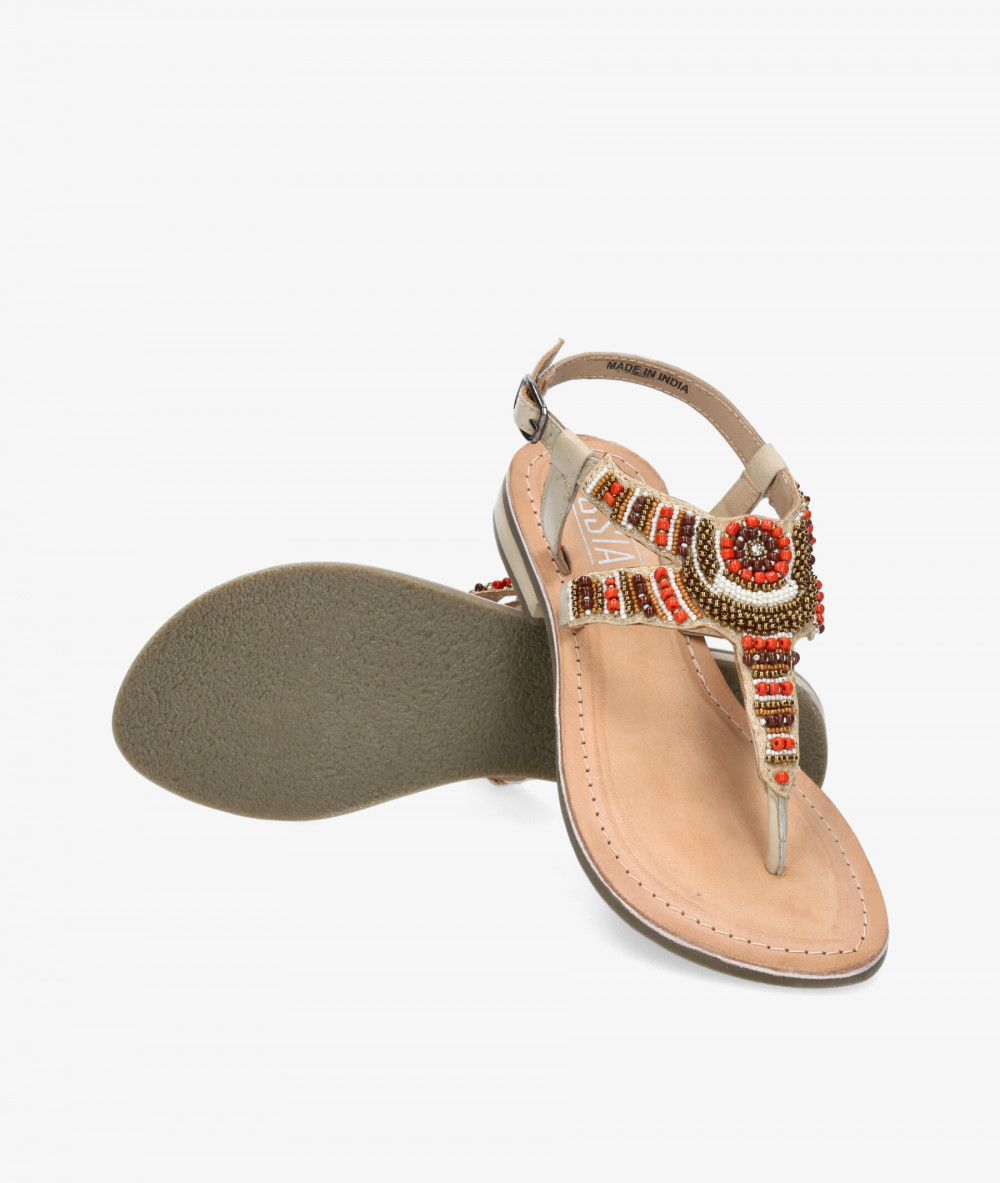 Sandalias Kissia  DELI KG-4814 en beige Sandalias Kissia  DELI KG-4814 en beige