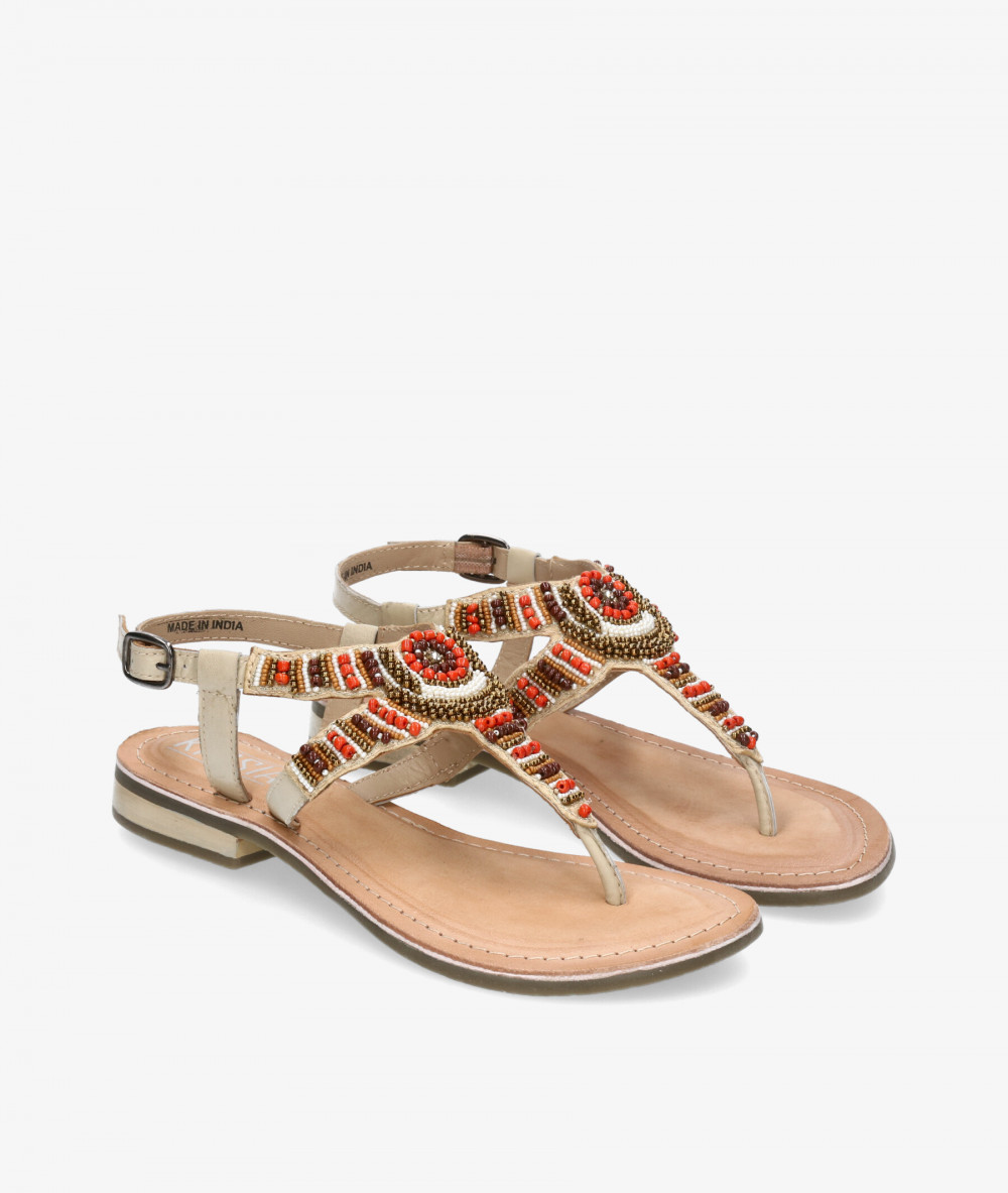 Sandalias Kissia  DELI KG-4814 en beige Sandalias Kissia  DELI KG-4814 en beige