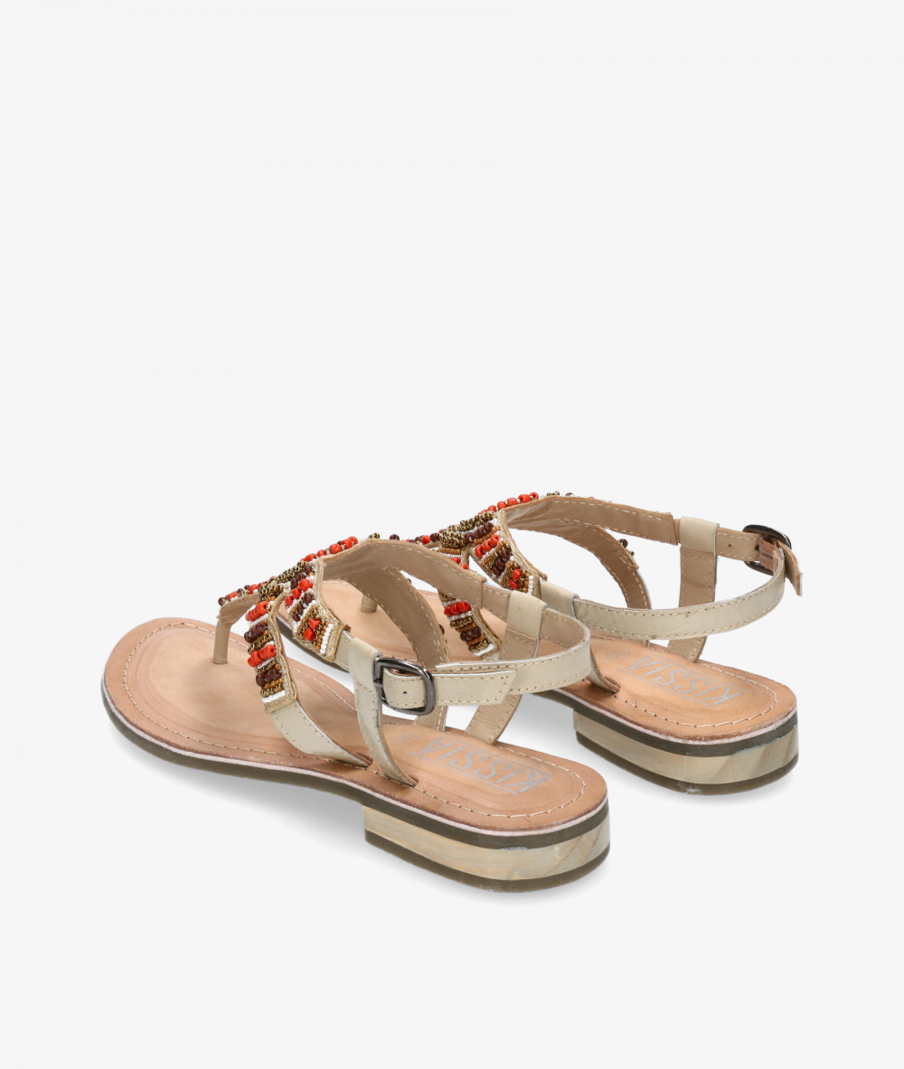 Sandalias Kissia  DELI KG-4814 en beige Sandalias Kissia  DELI KG-4814 en beige