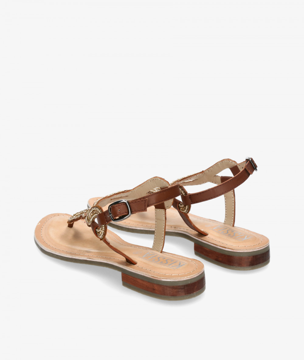 Kissia Sandals BOMBAI KG-4809 in leather