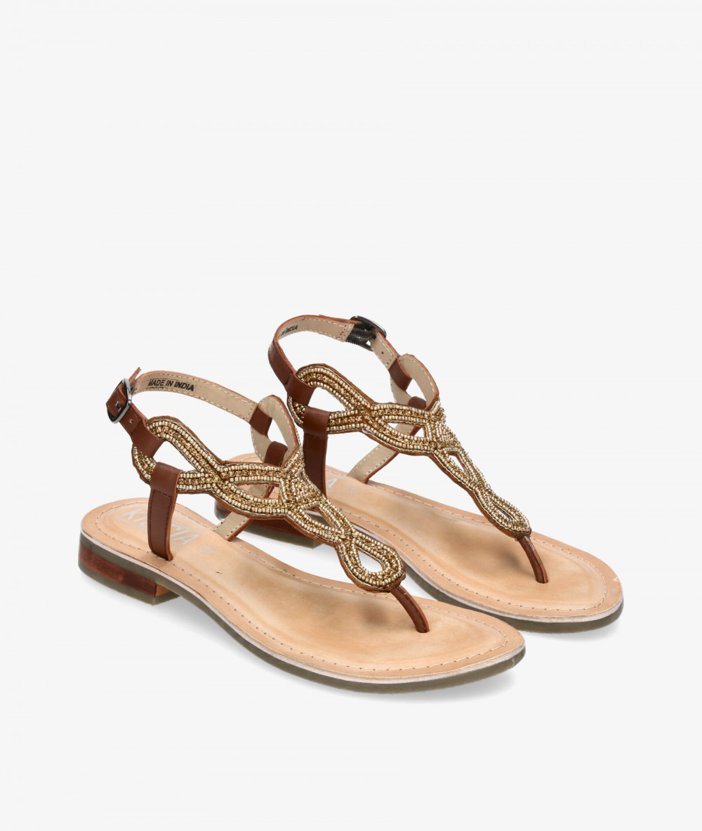 Sandalias Kissia  BOMBAI KG-4809 en cuero