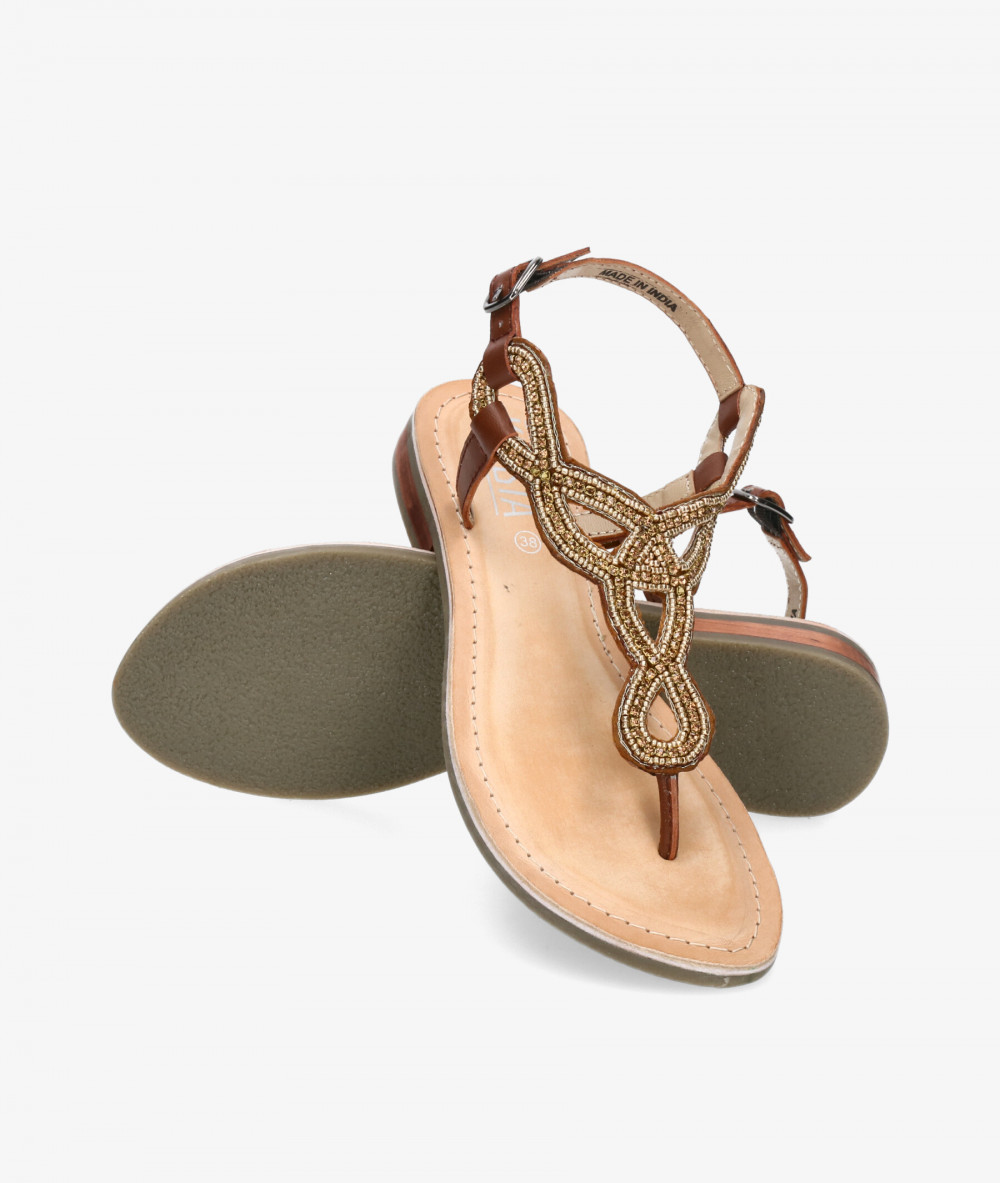 Sandalias Kissia  BOMBAI KG-4809 en cuero