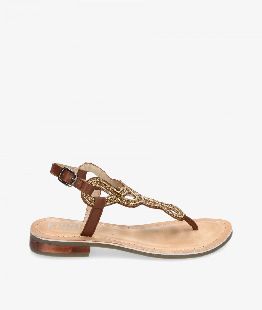 Sandalias Kissia  BOMBAI KG-4809 en cuero