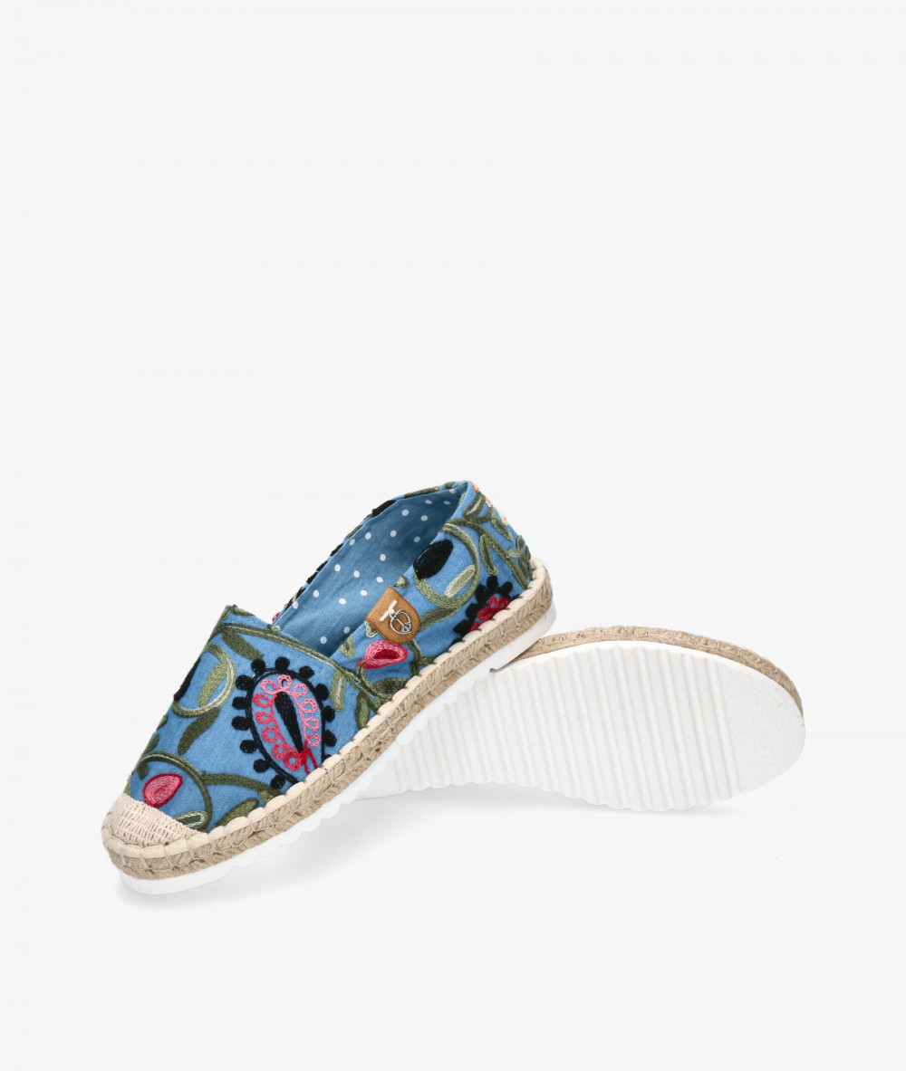 Alpargatas Kissia  53-9-80 NERJA en jeans
