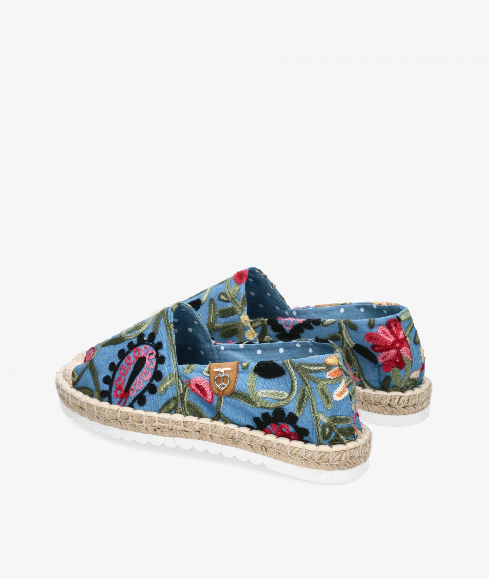 Alpargatas Kissia  53-9-80 NERJA en jeans