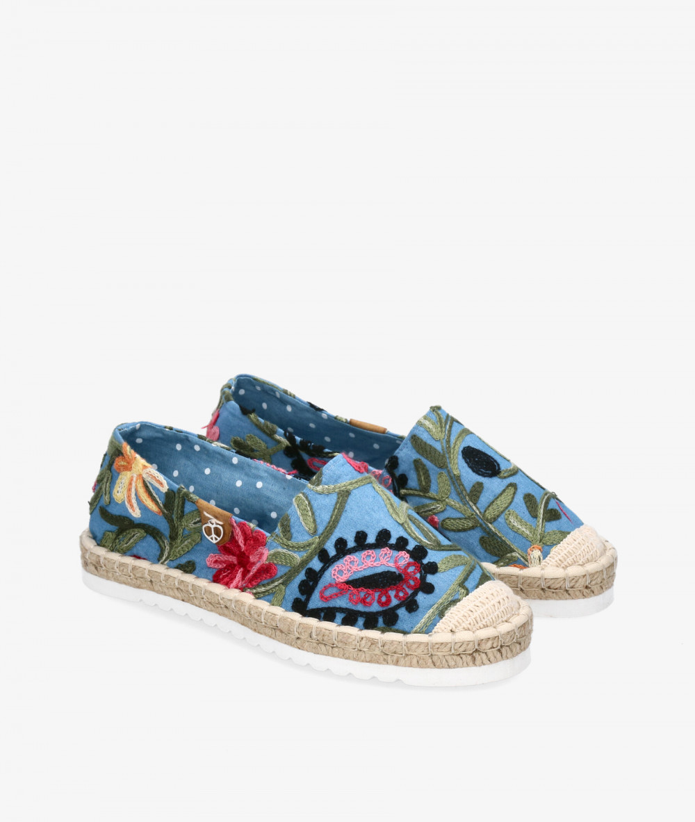 Alpargatas Kissia  53-9-80 NERJA en jeans