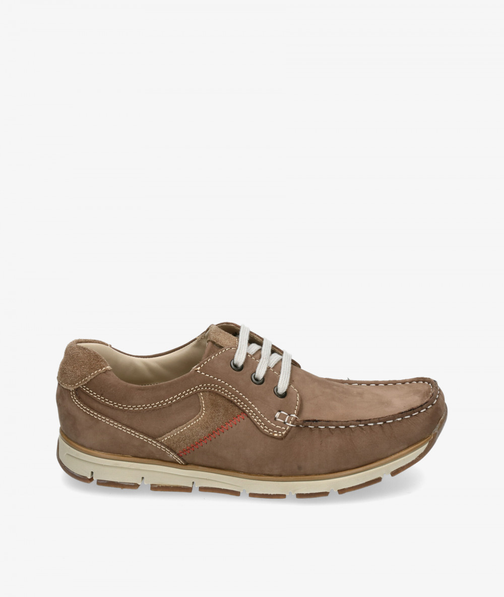 Naúticos Traveris ALTEA 3452 en nobuck taupe Naúticos Traveris ALTEA 3452 en nobuck taupe