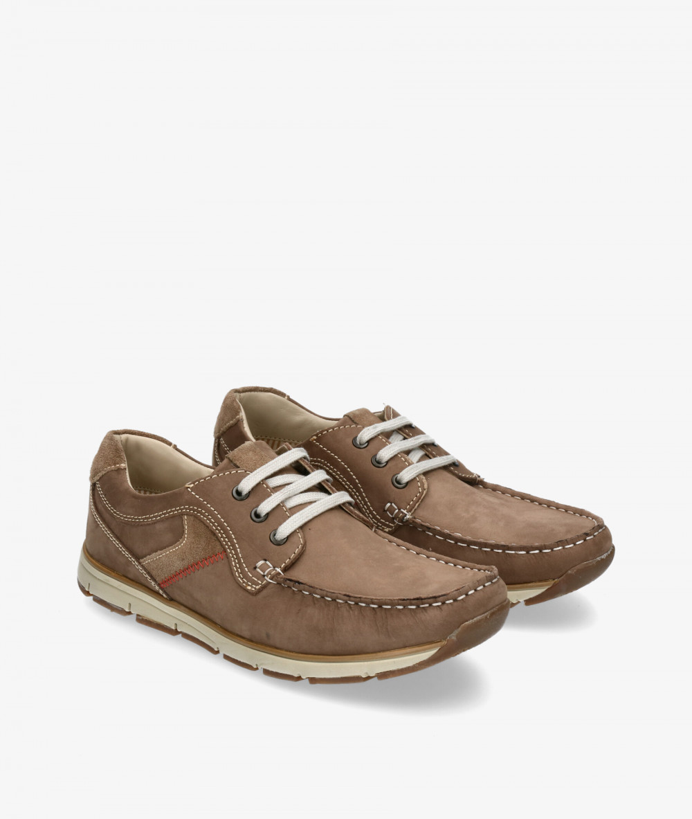Naúticos Traveris ALTEA 3452 en nobuck taupe Naúticos Traveris ALTEA 3452 en nobuck taupe