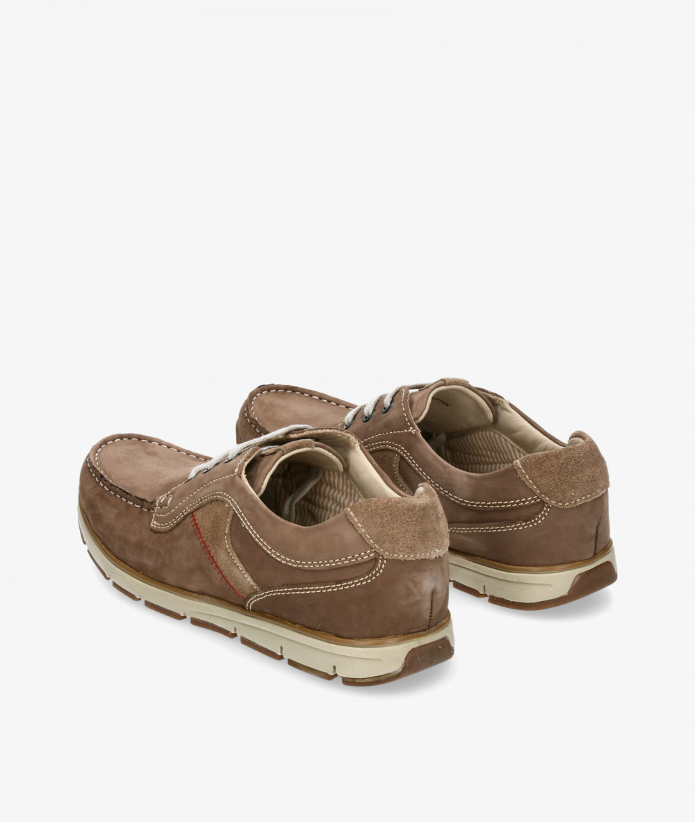 Naúticos Traveris ALTEA 3452 en nobuck taupe Naúticos Traveris ALTEA 3452 en nobuck taupe