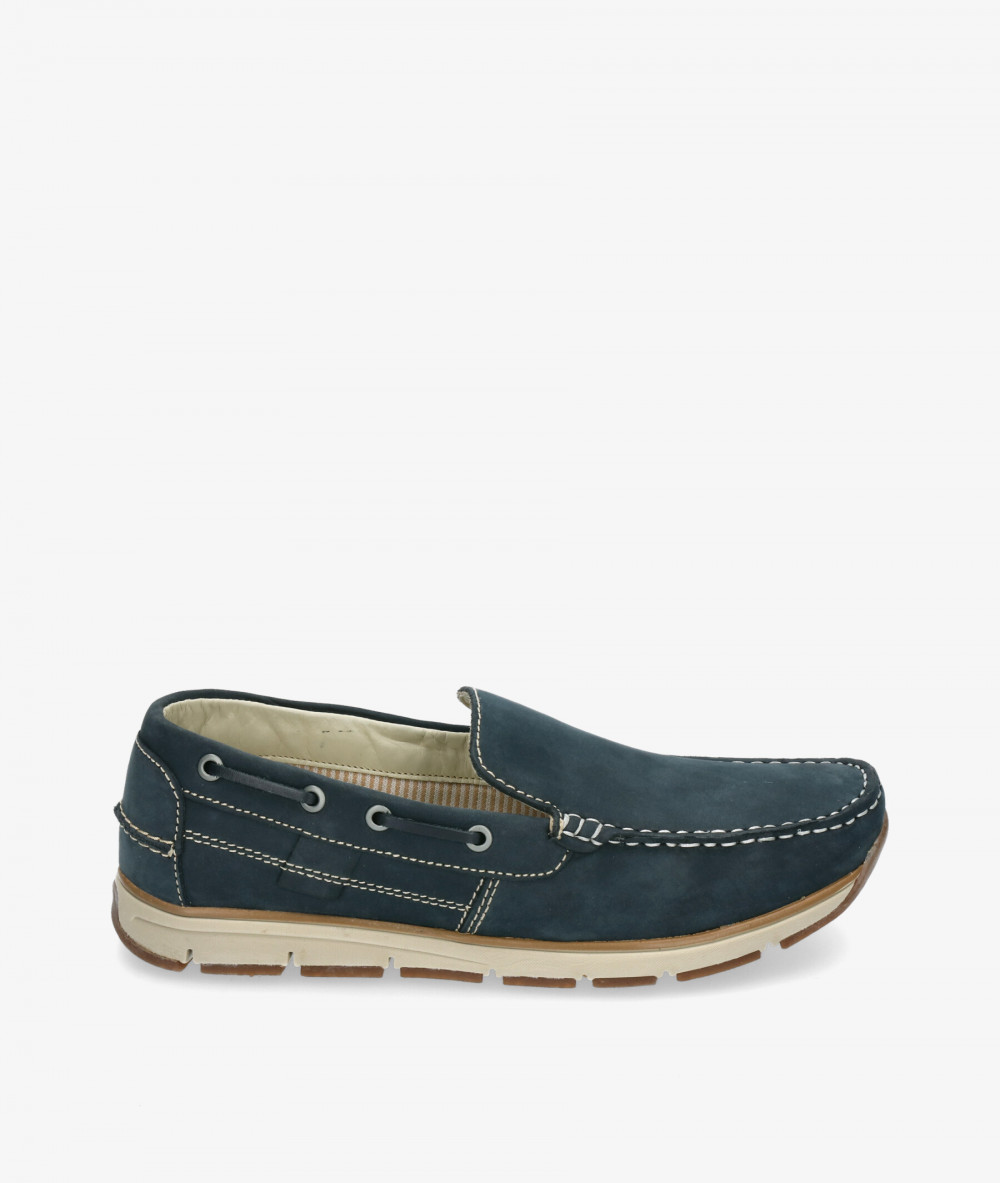 Naúticos Traveris MARBELLA 2979 en nobuck azul Naúticos Traveris MARBELLA 2979 en nobuck azul