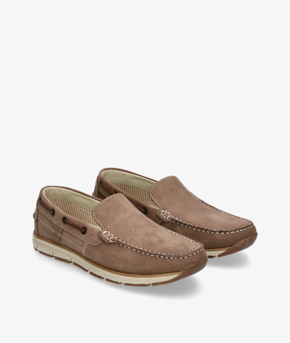Naúticos Traveris MARBELLA 2979 en nobuck taupe Naúticos Traveris MARBELLA 2979 en nobuck taupe
