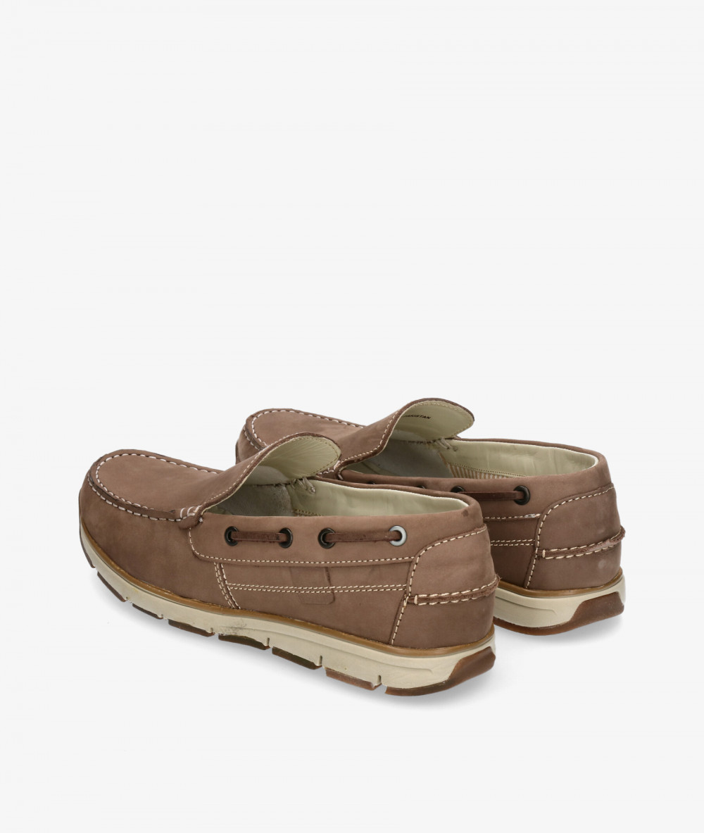 Naúticos Traveris MARBELLA 2979 en nobuck taupe Naúticos Traveris MARBELLA 2979 en nobuck taupe