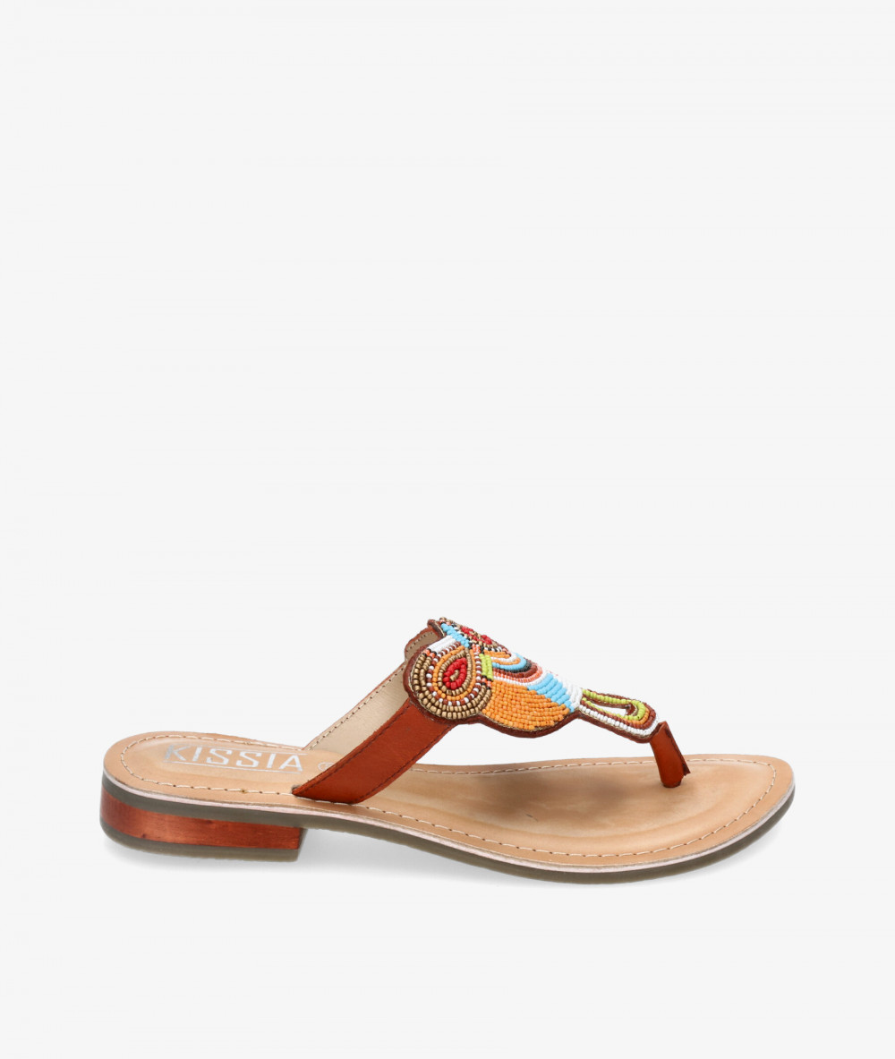 Sandalias Kissia  TELANGANA KG-4808 en cuero Sandalias Kissia  TELANGANA KG-4808 en cuero