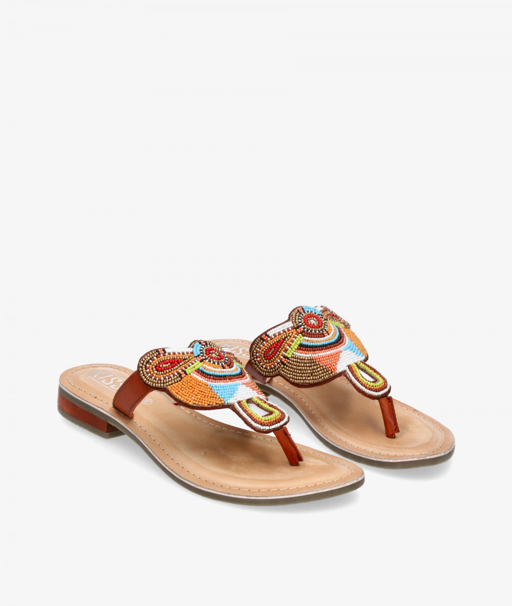 Sandalias Kissia  TELANGANA KG-4808 en cuero Sandalias Kissia  TELANGANA KG-4808 en cuero