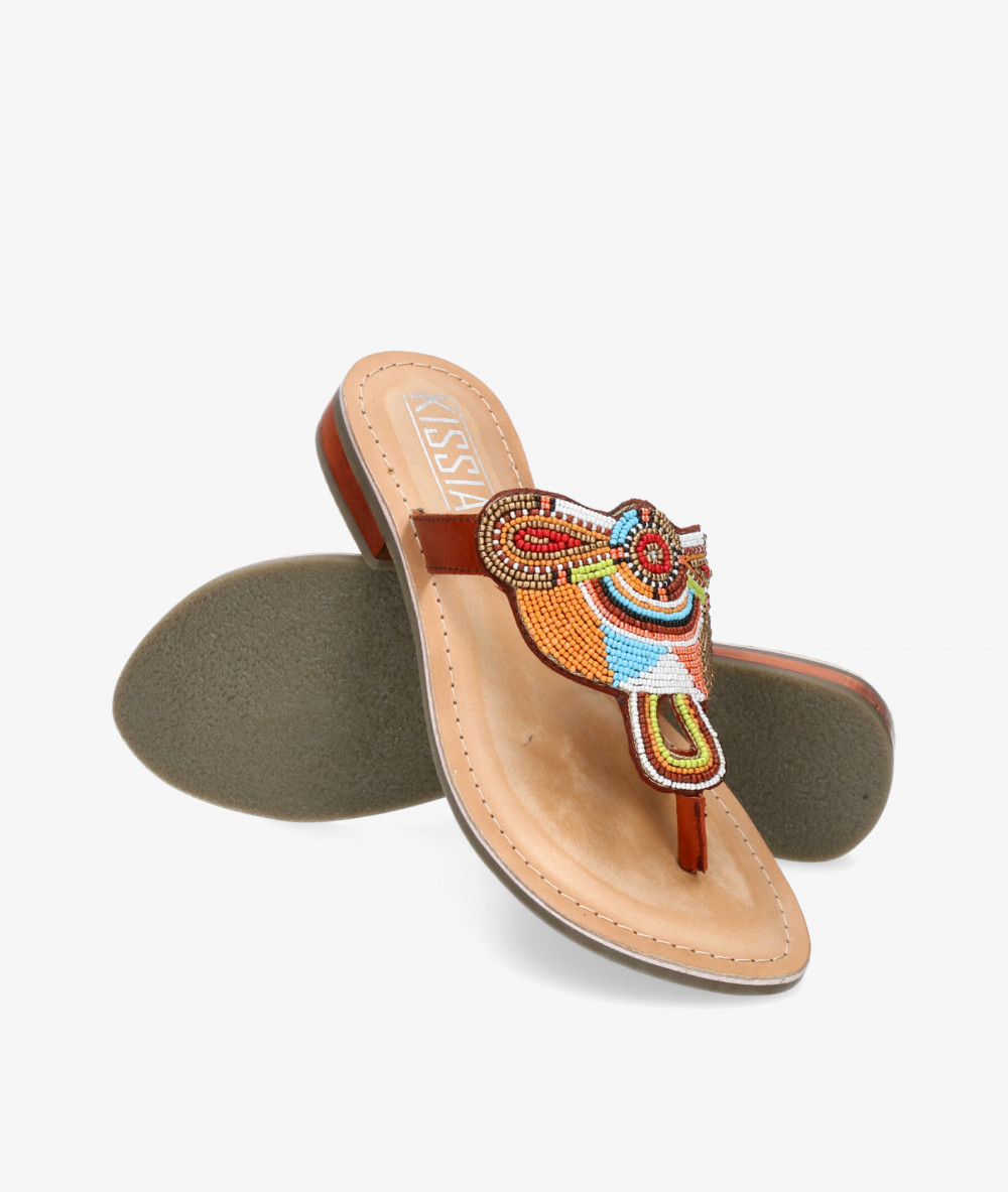 Sandalias Kissia  TELANGANA KG-4808 en cuero Sandalias Kissia  TELANGANA KG-4808 en cuero
