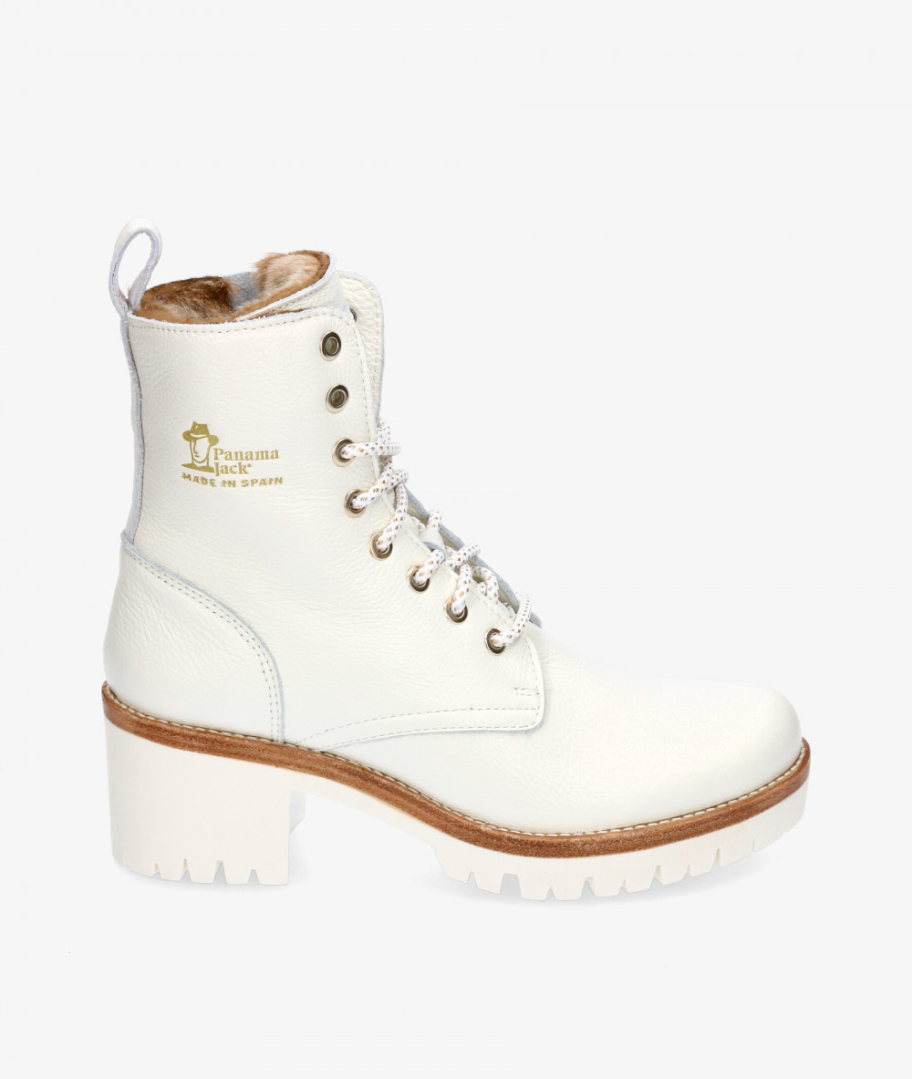 Botines Panamá Jack PADMA B12 en blanco