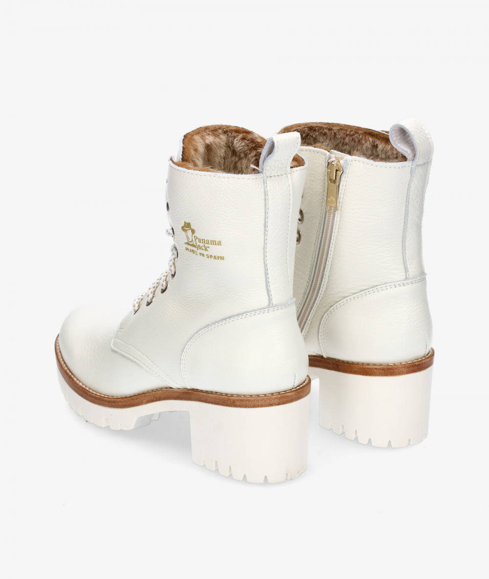 Botines Panamá Jack PADMA B12 en blanco