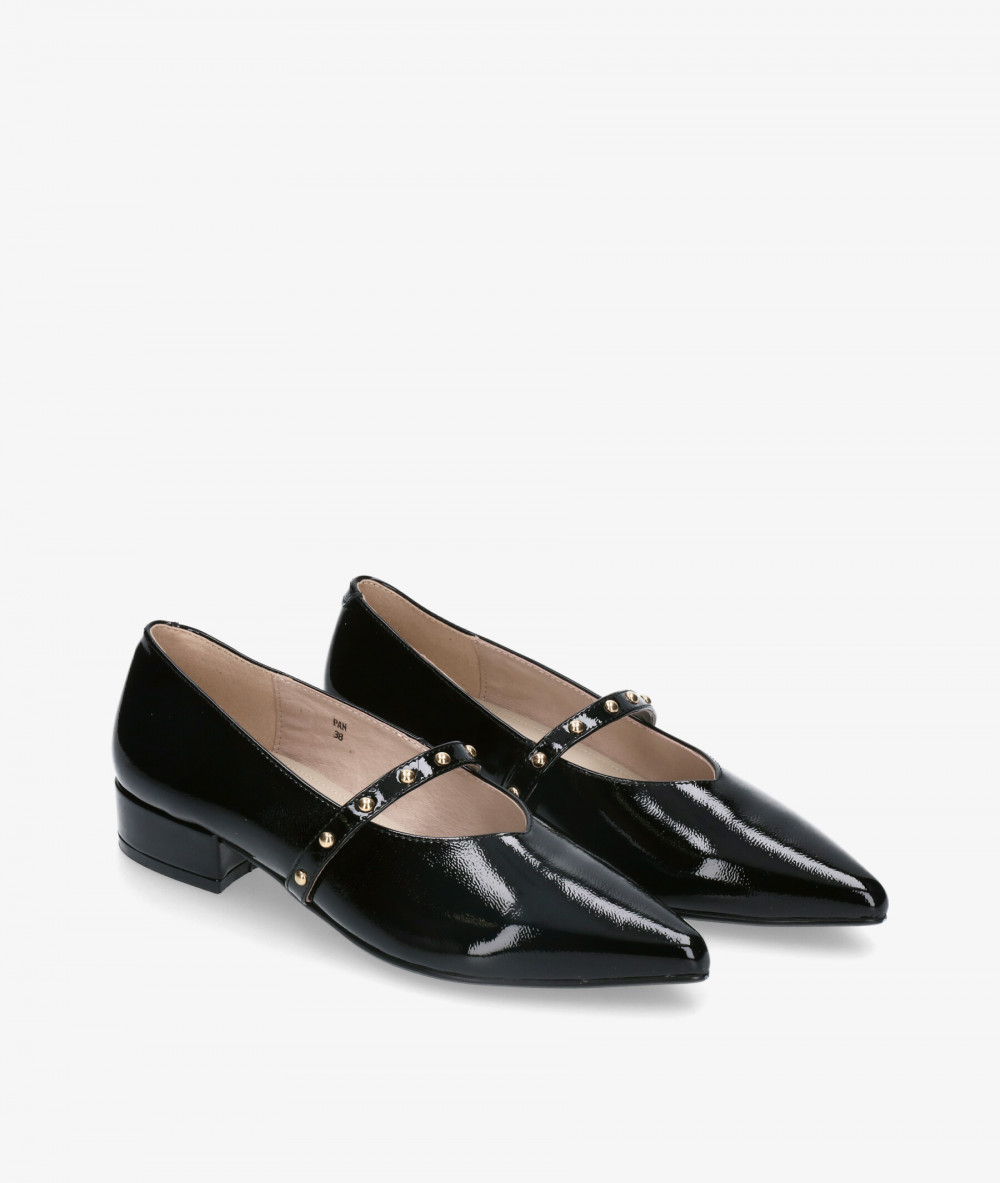 Stephen Allen Mercedes K19123-29 PAN in black patent leather Stephen Allen Mercedes K19123-29 PAN in black patent leather