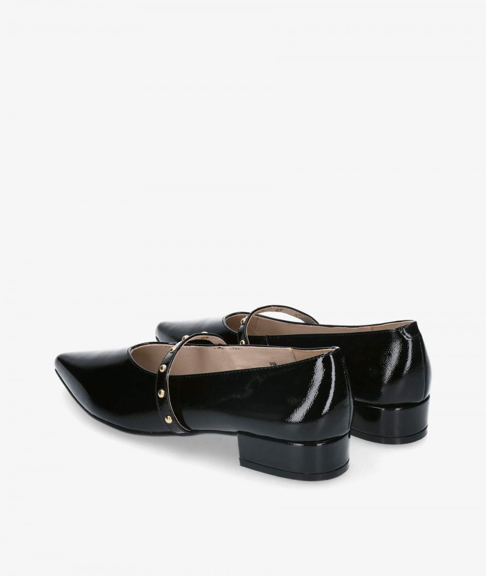 Stephen Allen Mercedes K19123-29 PAN in black patent leather Stephen Allen Mercedes K19123-29 PAN in black patent leather
