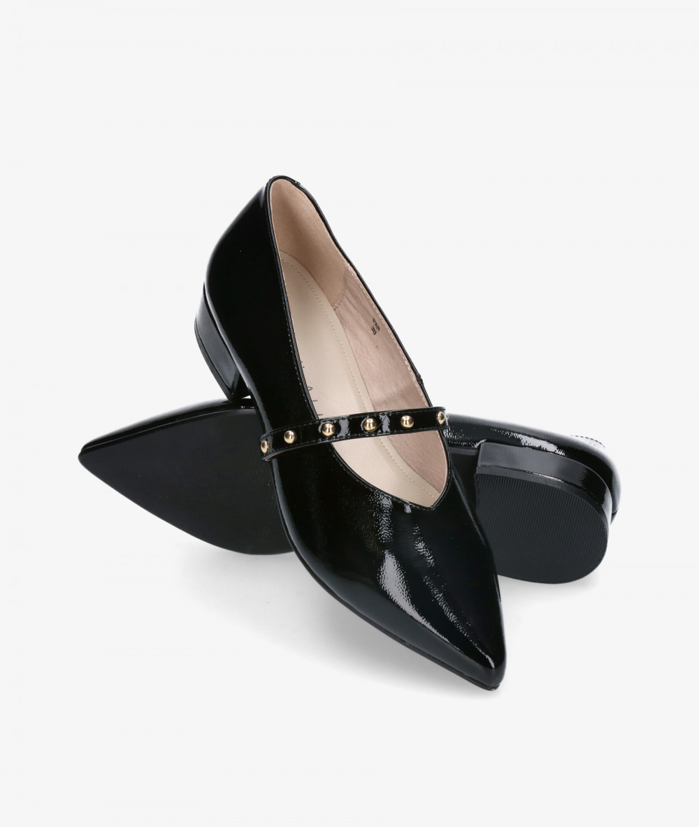 Stephen Allen Mercedes K19123-29 PAN in black patent leather Stephen Allen Mercedes K19123-29 PAN in black patent leather