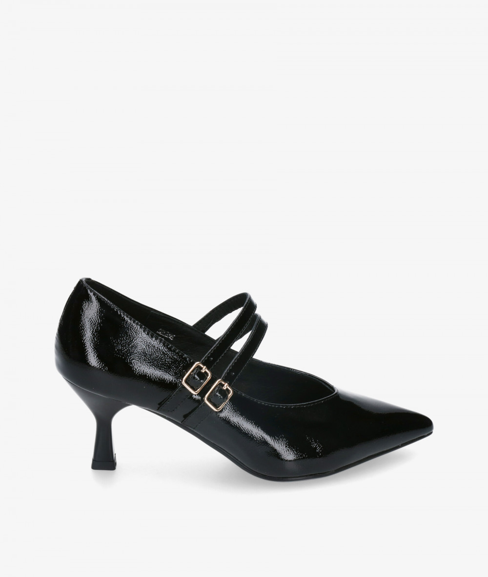 Merceditas Stephen Allen 3699-7 SELENE en charol negro Merceditas Stephen Allen 3699-7 SELENE en charol negro