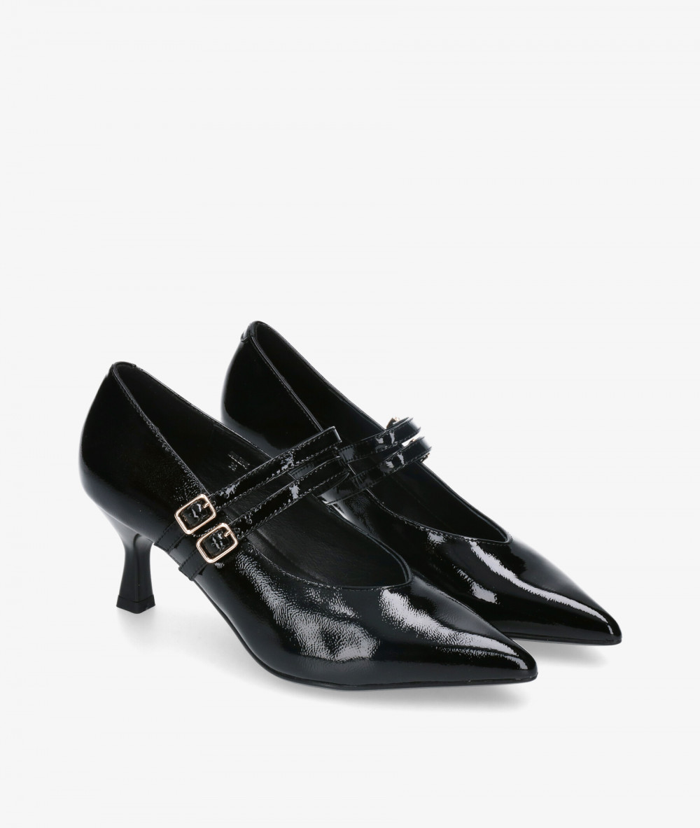 Merceditas Stephen Allen 3699-7 SELENE en charol negro Merceditas Stephen Allen 3699-7 SELENE en charol negro