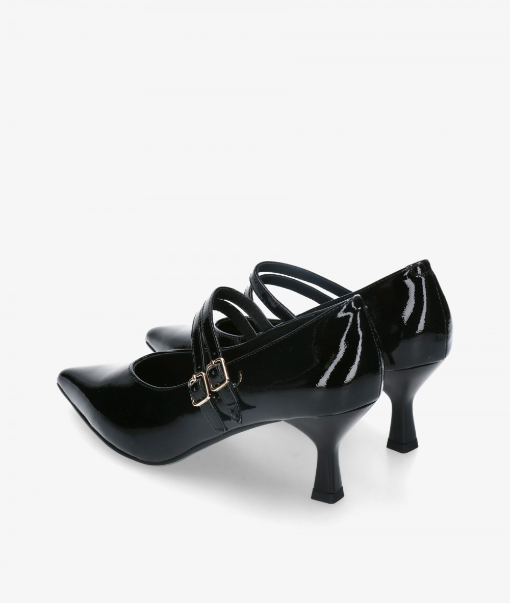 Merceditas Stephen Allen 3699-7 SELENE en charol negro Merceditas Stephen Allen 3699-7 SELENE en charol negro