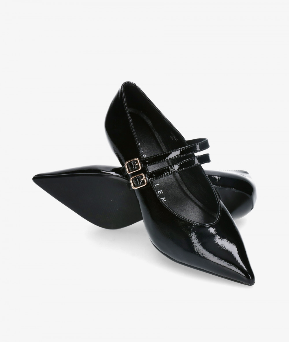 Merceditas Stephen Allen 3699-7 SELENE en charol negro Merceditas Stephen Allen 3699-7 SELENE en charol negro