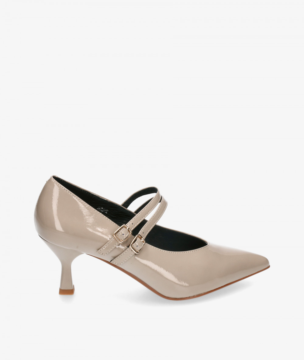 Merceditas Stephen Allen SELENE 3699-7 en charol taupe Merceditas Stephen Allen SELENE 3699-7 en charol taupe