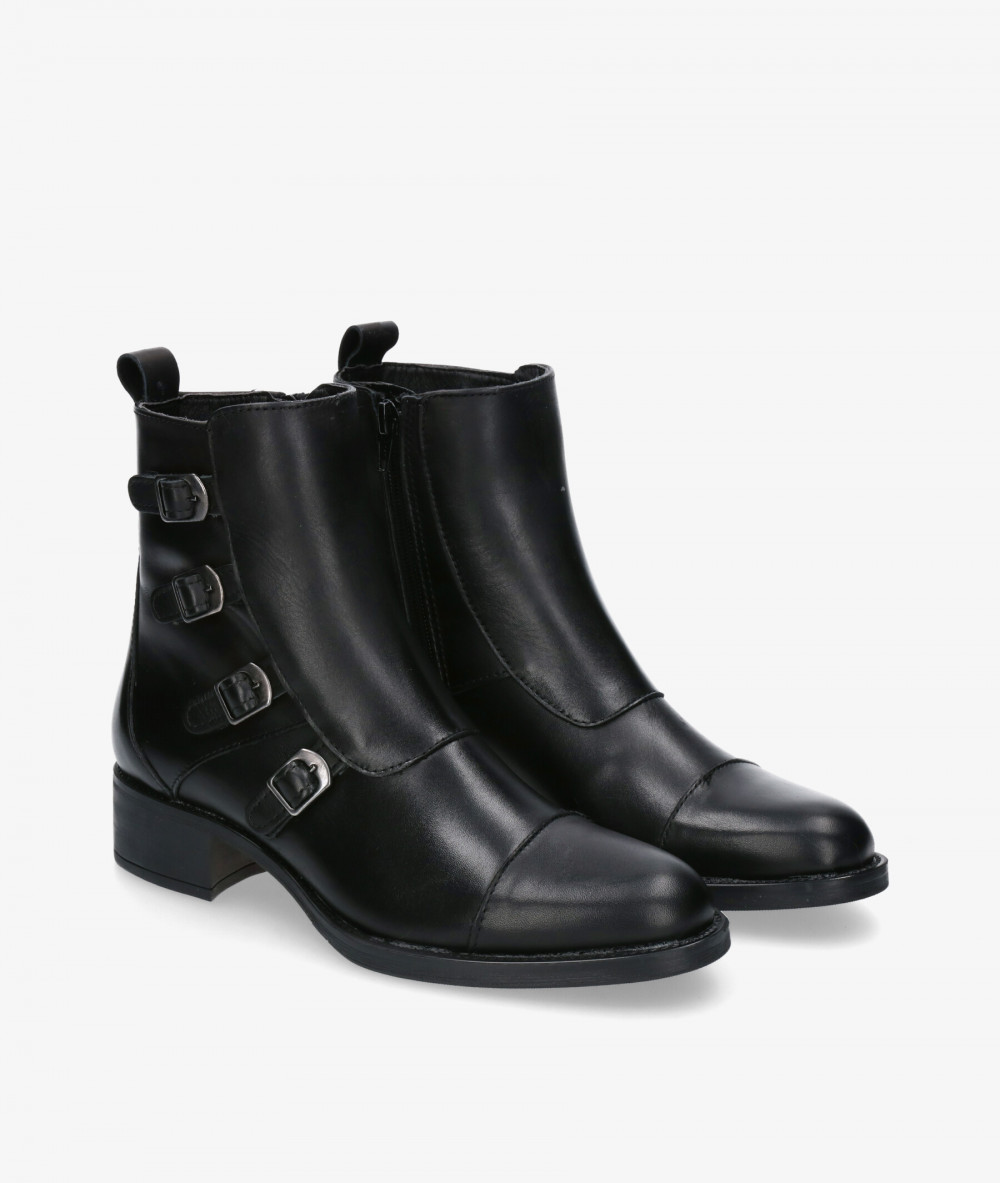 Botines Alpe  2003 en negro Botines Alpe  2003 en negro