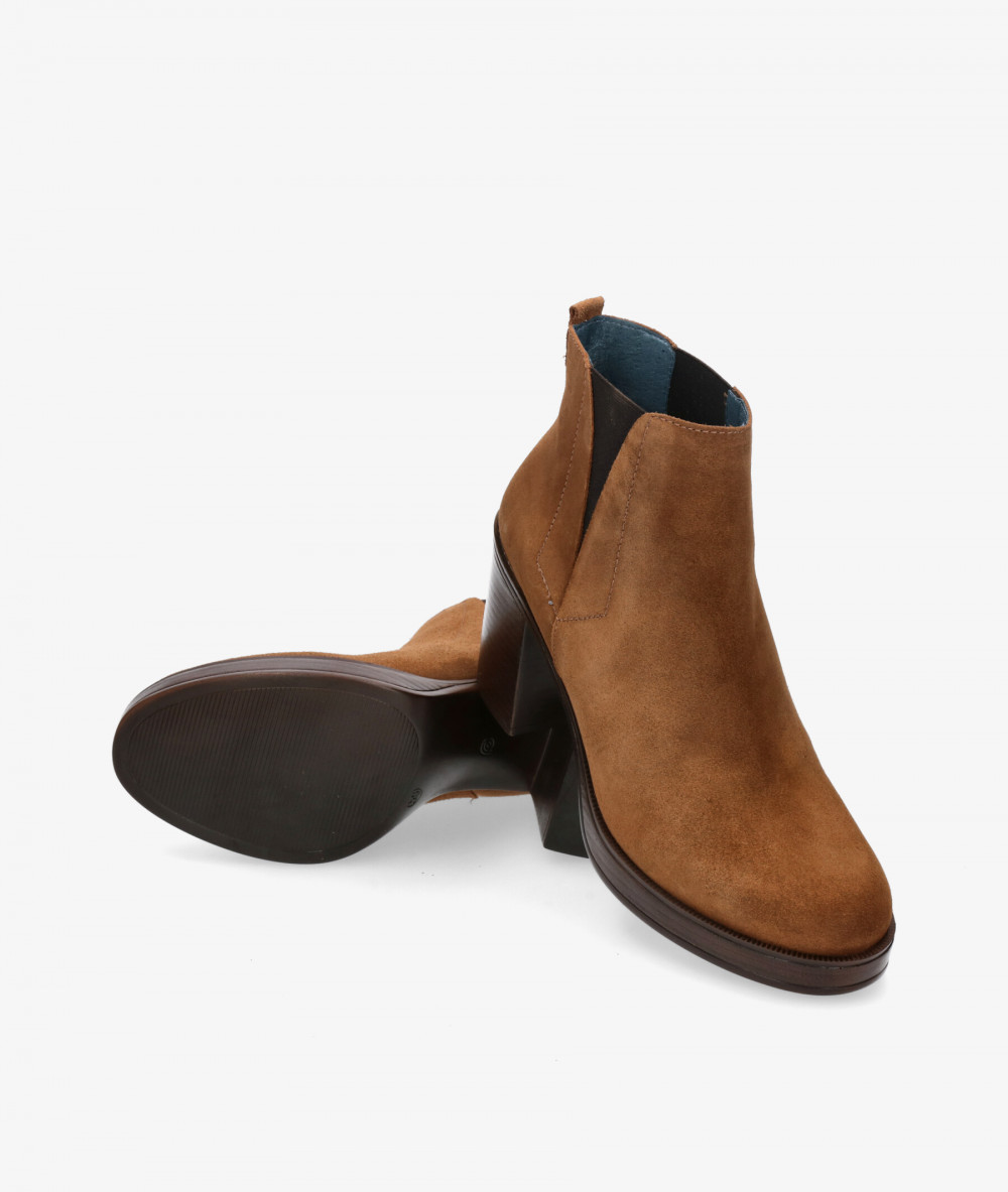 Botines Funny Lola  452 en serraje cuero Botines Funny Lola  452 en serraje cuero