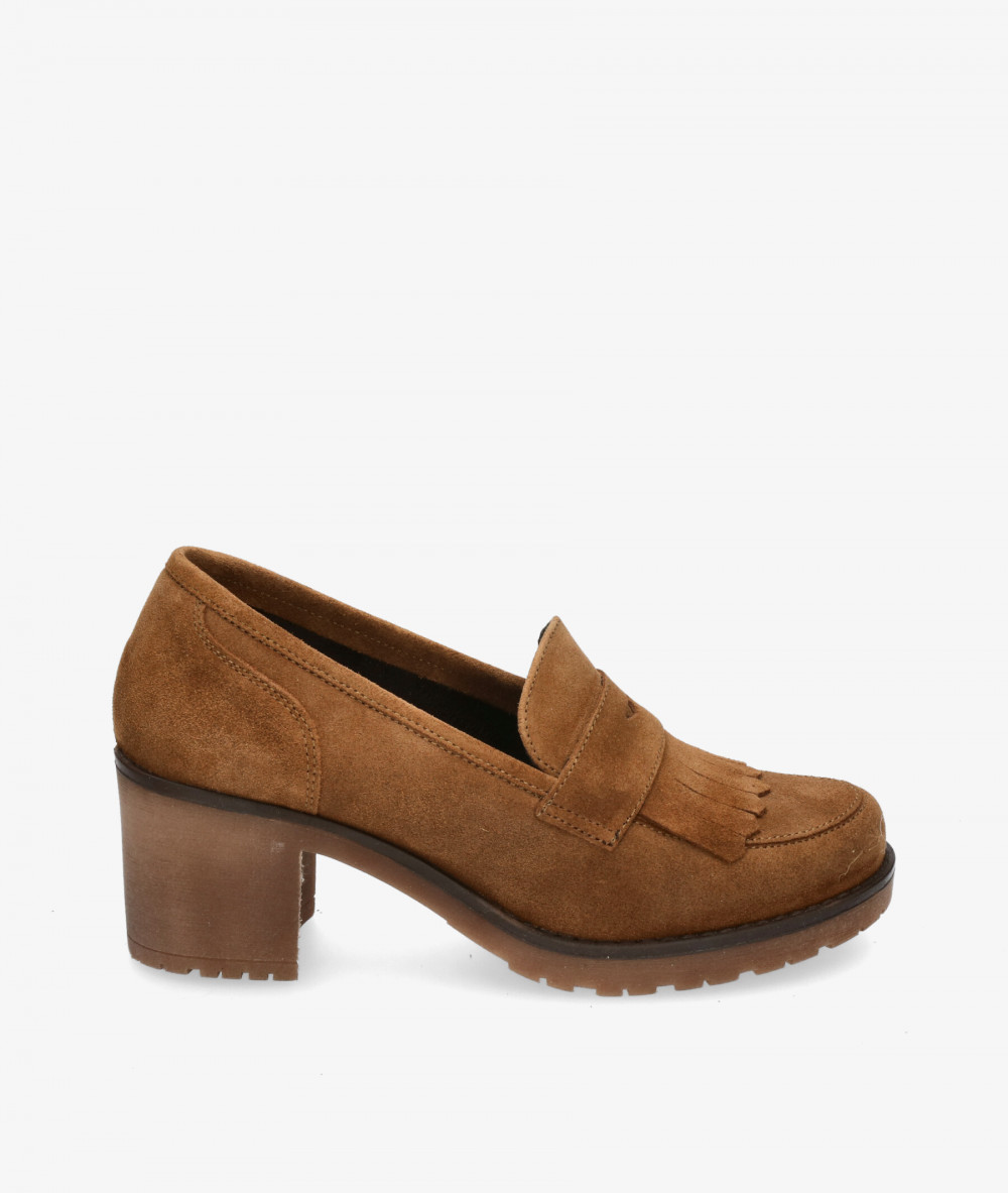 Zapatos de tacón Funny Lola 251 en serraje cuero Zapatos de tacón Funny Lola 251 en serraje cuero