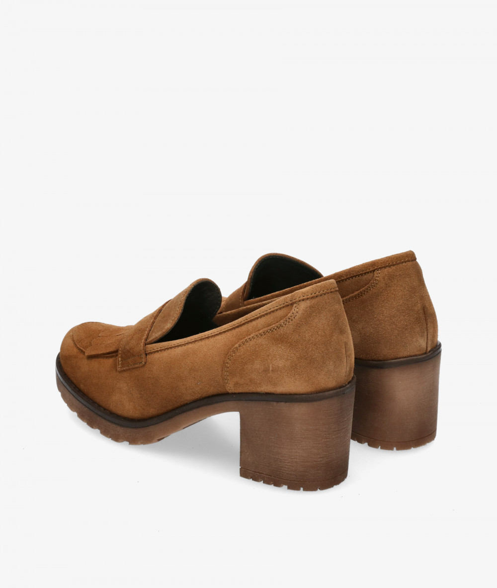 Zapatos de tacón Funny Lola 251 en serraje cuero Zapatos de tacón Funny Lola 251 en serraje cuero