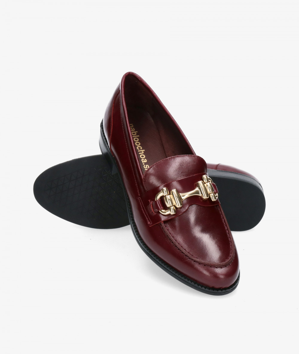 Mocasines pabloochoa.shoes 22534 en burdeos Mocasines pabloochoa.shoes 22534 en burdeos