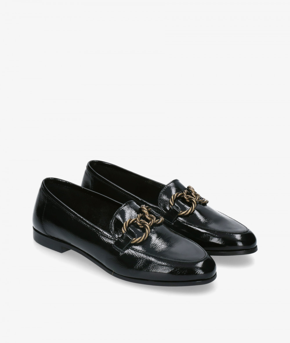 Mocasines bloom&you MARION en charol negro Mocasines bloom&you MARION en charol negro