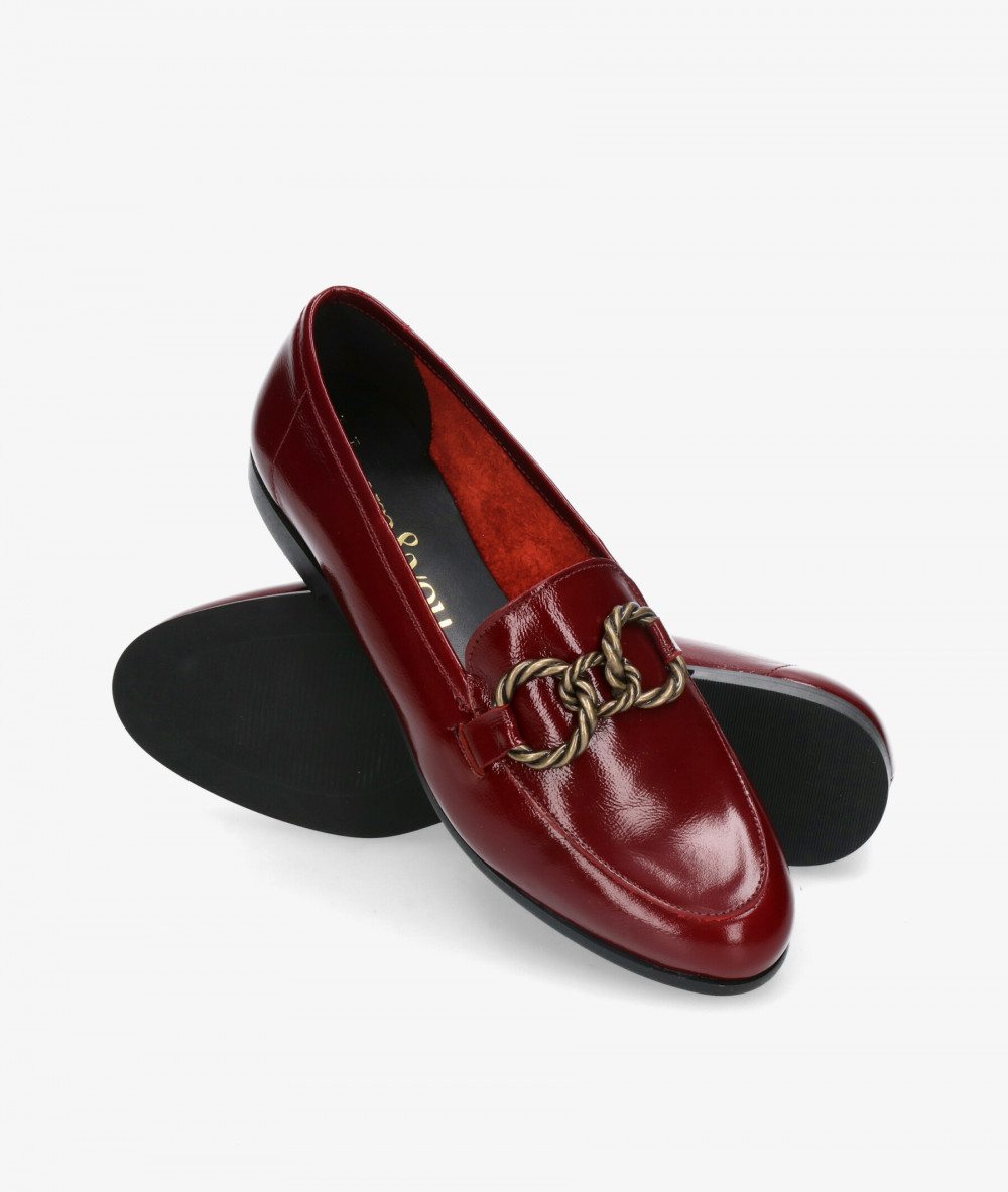 Mocasines bloom&you MARION en charol burdeos Mocasines bloom&you MARION en charol burdeos