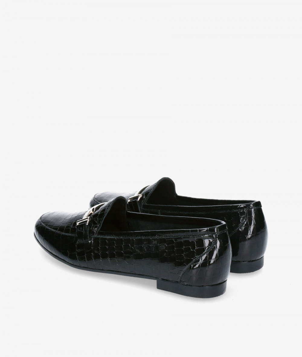 Mocasines Kénnebec 3567 en charol negro Mocasines Kénnebec 3567 en charol negro