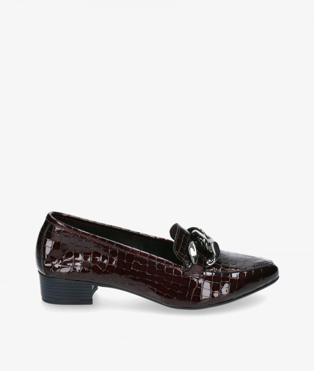 Zapatos de tacón Kénnebec 3972-R en charol burdeos Zapatos de tacón Kénnebec 3972-R en charol burdeos