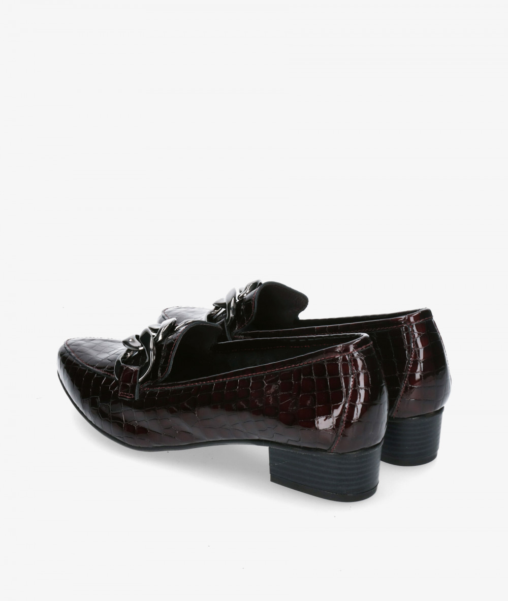 Zapatos de tacón Kénnebec 3972-R en charol burdeos Zapatos de tacón Kénnebec 3972-R en charol burdeos