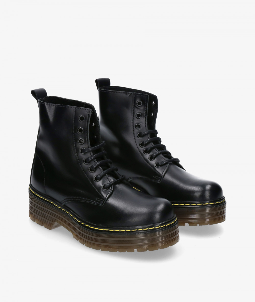 Botines Rhostock  122 en negro