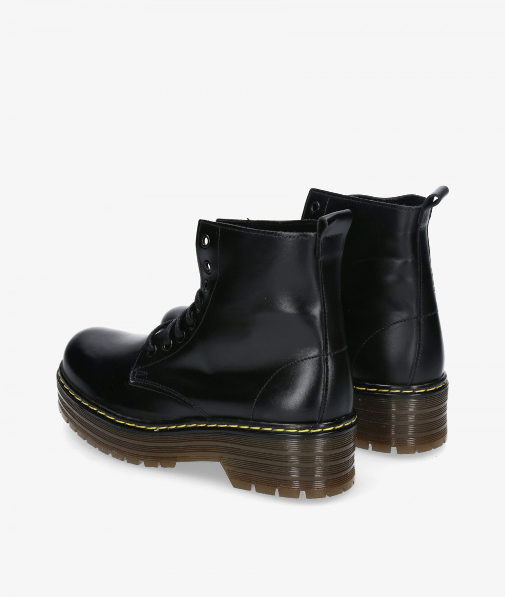 Botines Rhostock  122 en negro