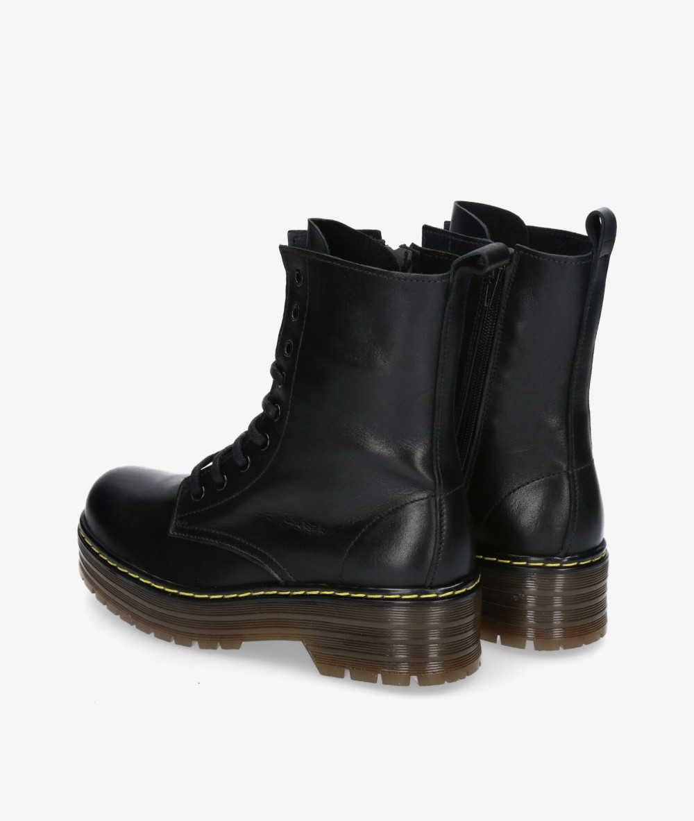 Botines Rhostock  13618 en negro