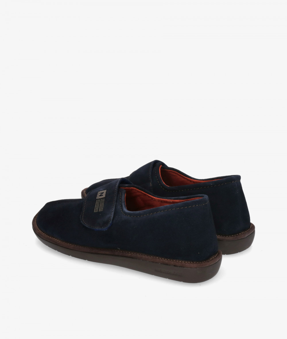 Zapatillas de casa Nordikas  374/F en azul marino Zapatillas de casa Nordikas  374/F en azul marino